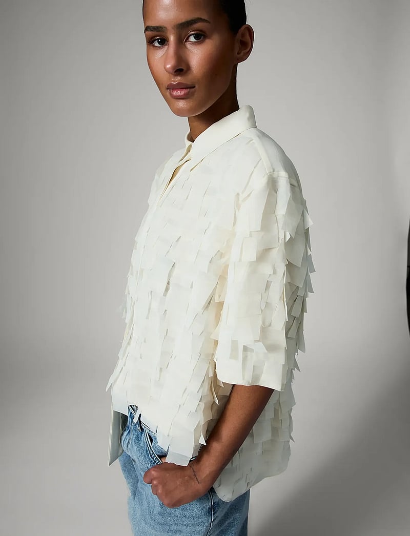Day Birger et Mikkelsen - Figo - Chiffon Fringe - jeanshemden - jet stream - 5