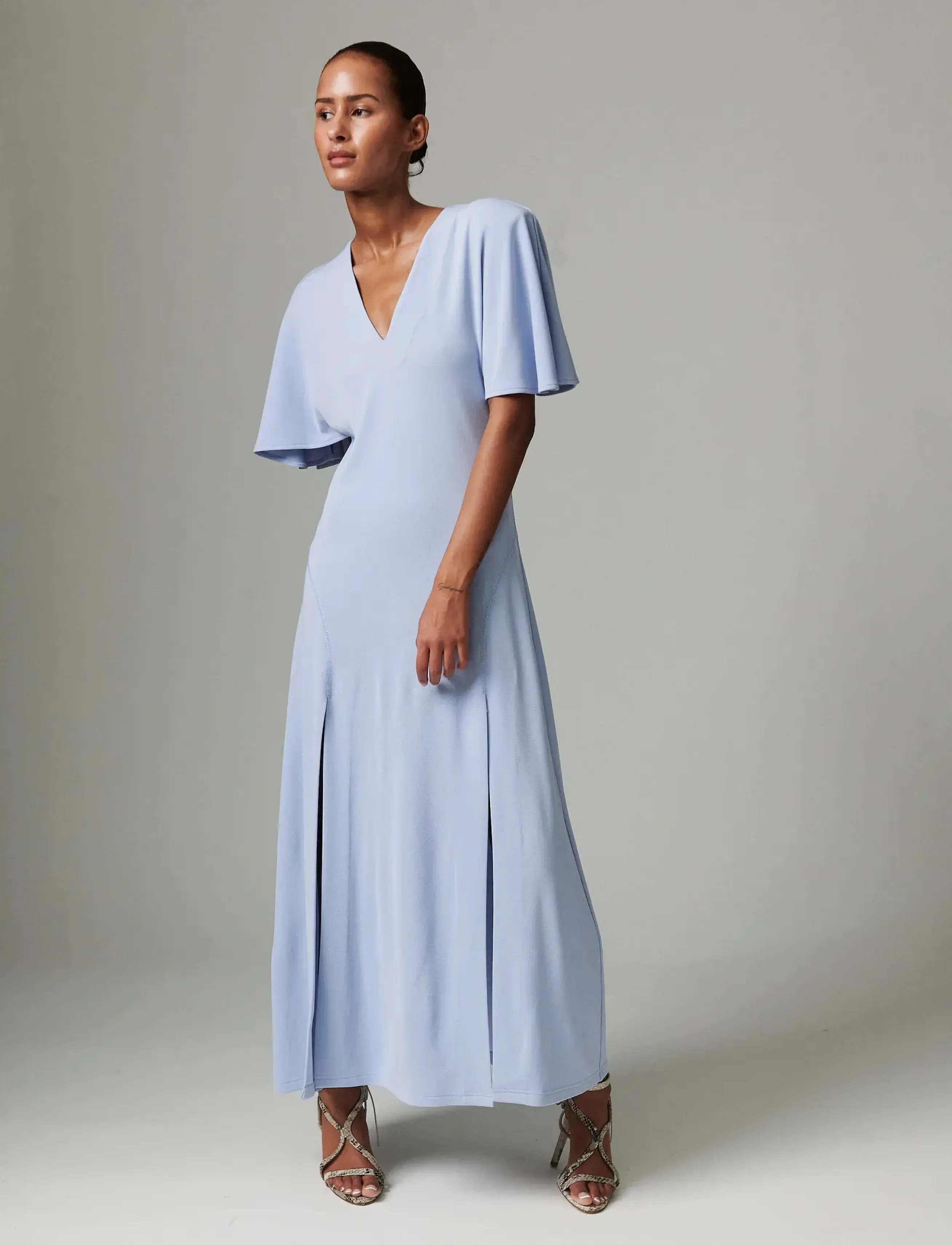 Day Birger et Mikkelsen Jayma All Jersey, XS, Dresses, Blau - Maxi Dress, Frauen