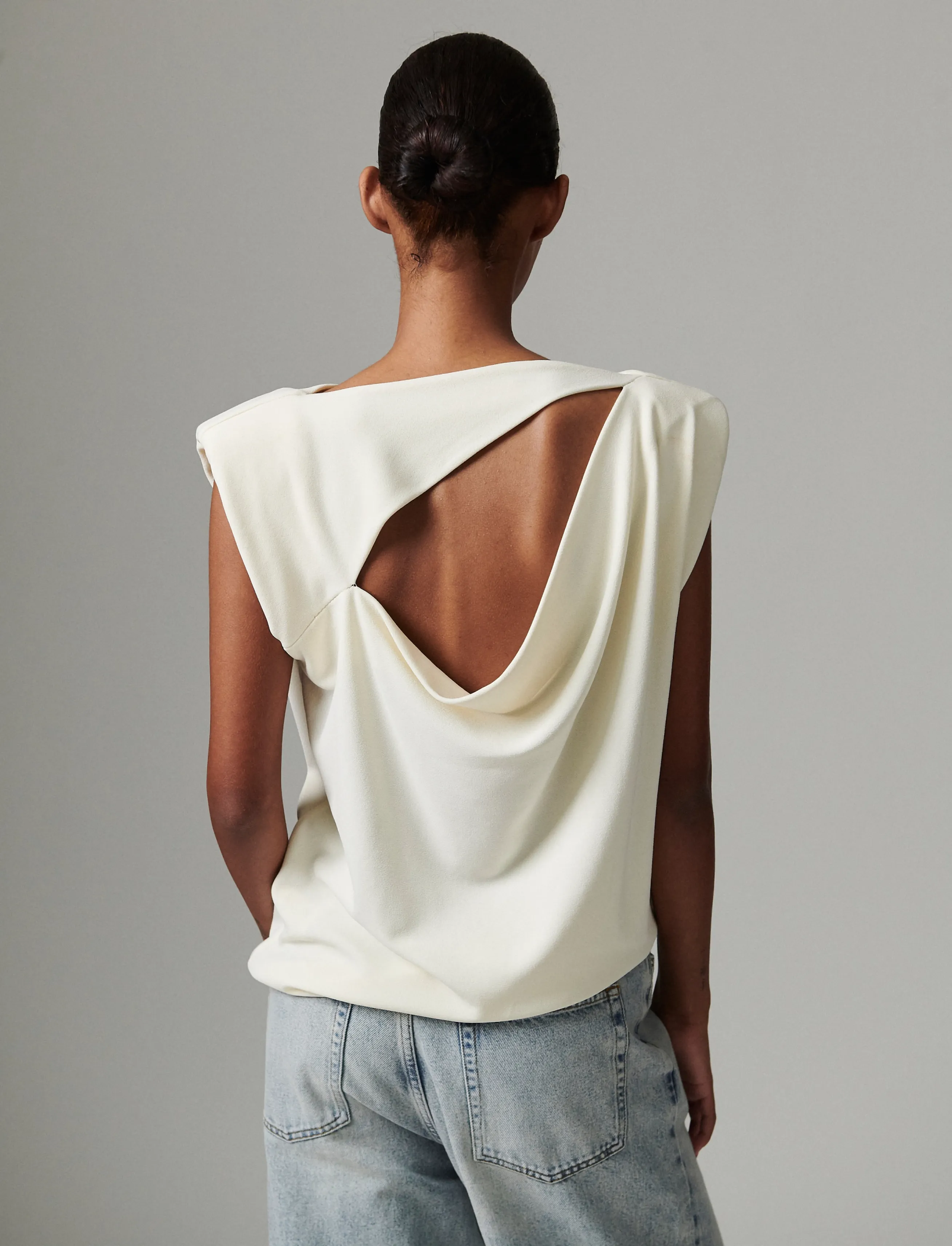 Day Birger et Mikkelsen - Patti - All Day Jersey - Ärmellose tops - jet stream - 4