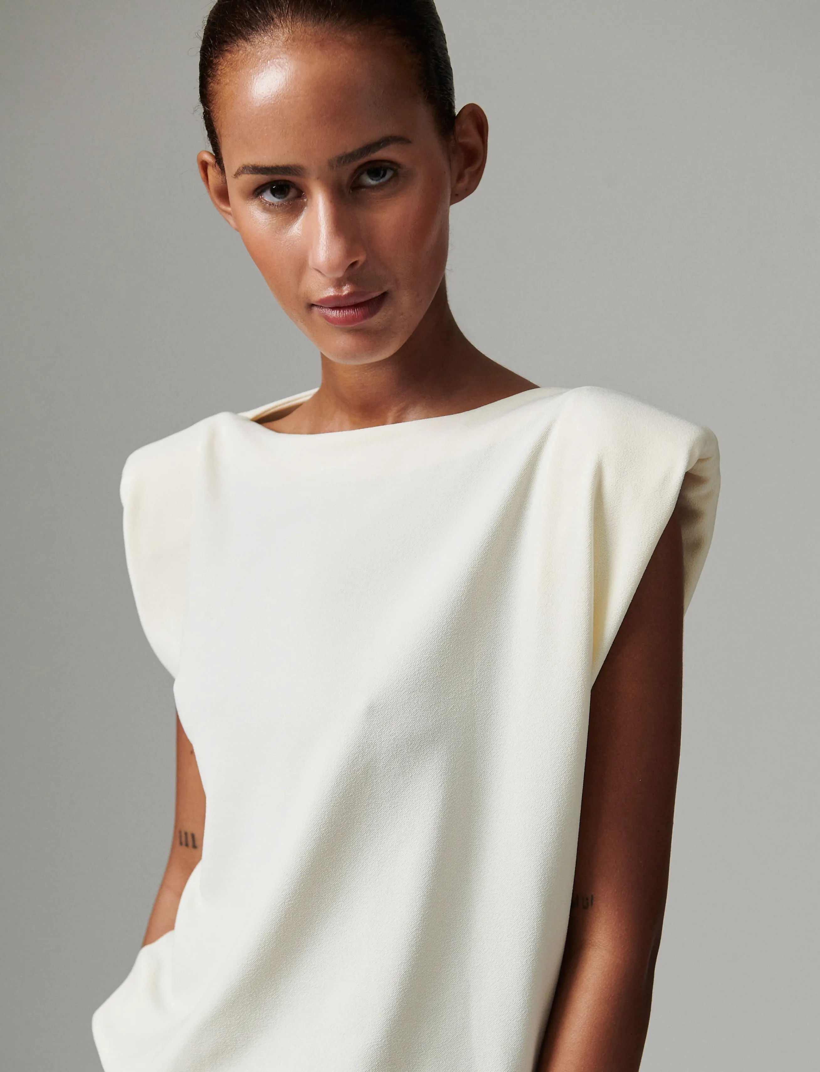 Day Birger et Mikkelsen - Patti - All Day Jersey - Ärmellose tops - jet stream - 5