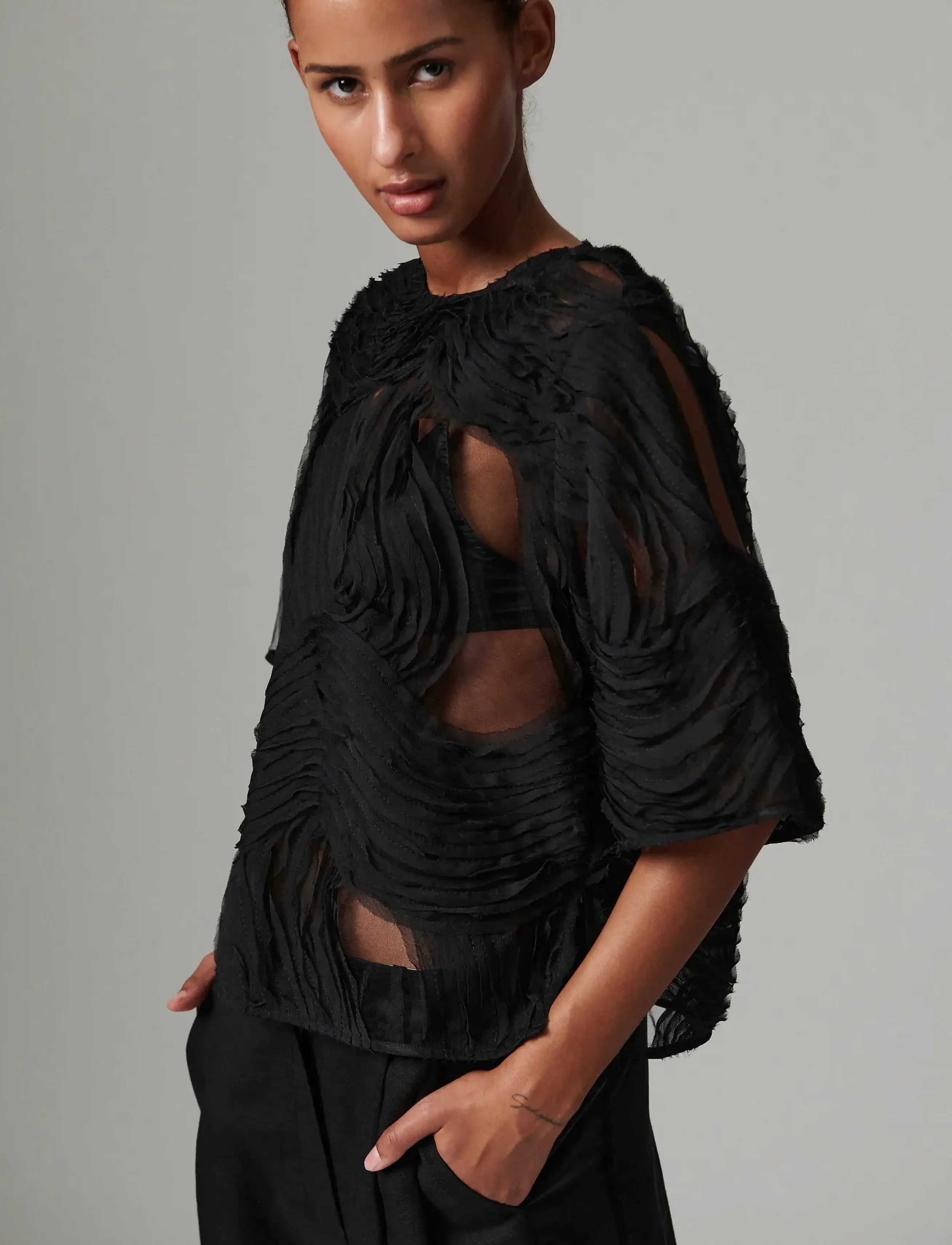 Day Birger et Mikkelsen - Tatiana - Crochet Lacy - black - 4