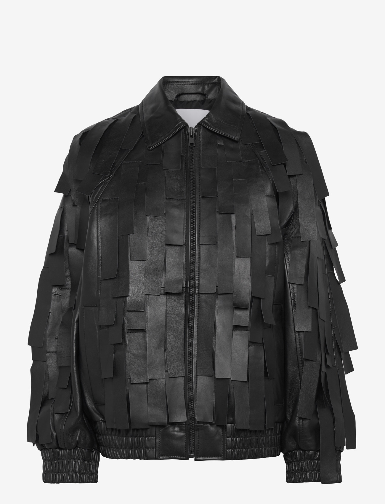 Day Birger et Mikkelsen - Rafia - Soft Lamb Leather - forårsjakker - black - 1