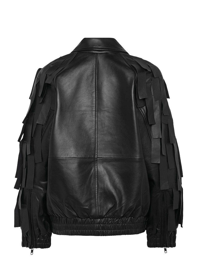 Day Birger et Mikkelsen - Rafia - Soft Lamb Leather - forårsjakker - black - 2