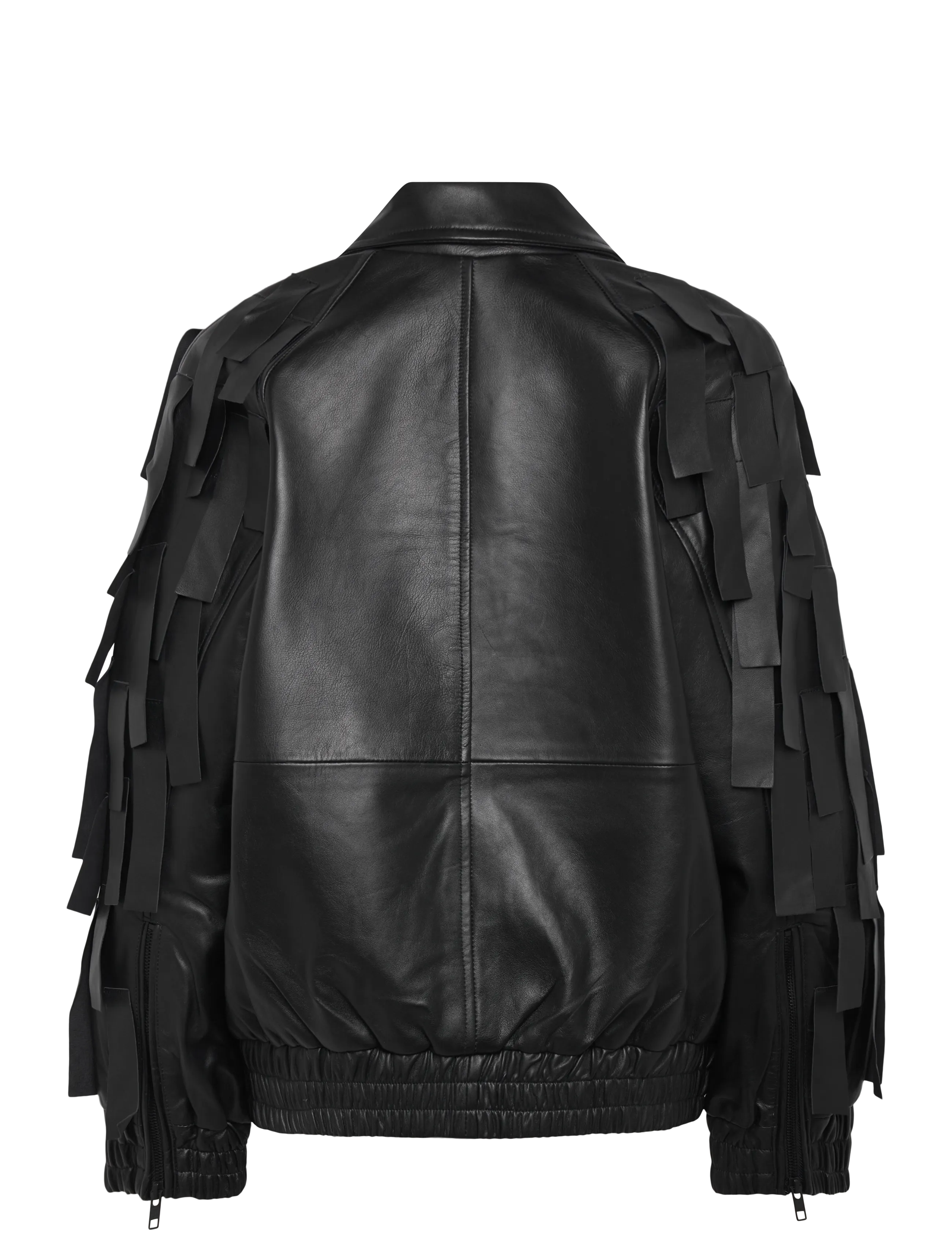 Day Birger et Mikkelsen - Rafia - Soft Lamb Leather - frühlingsjacken - black - 2