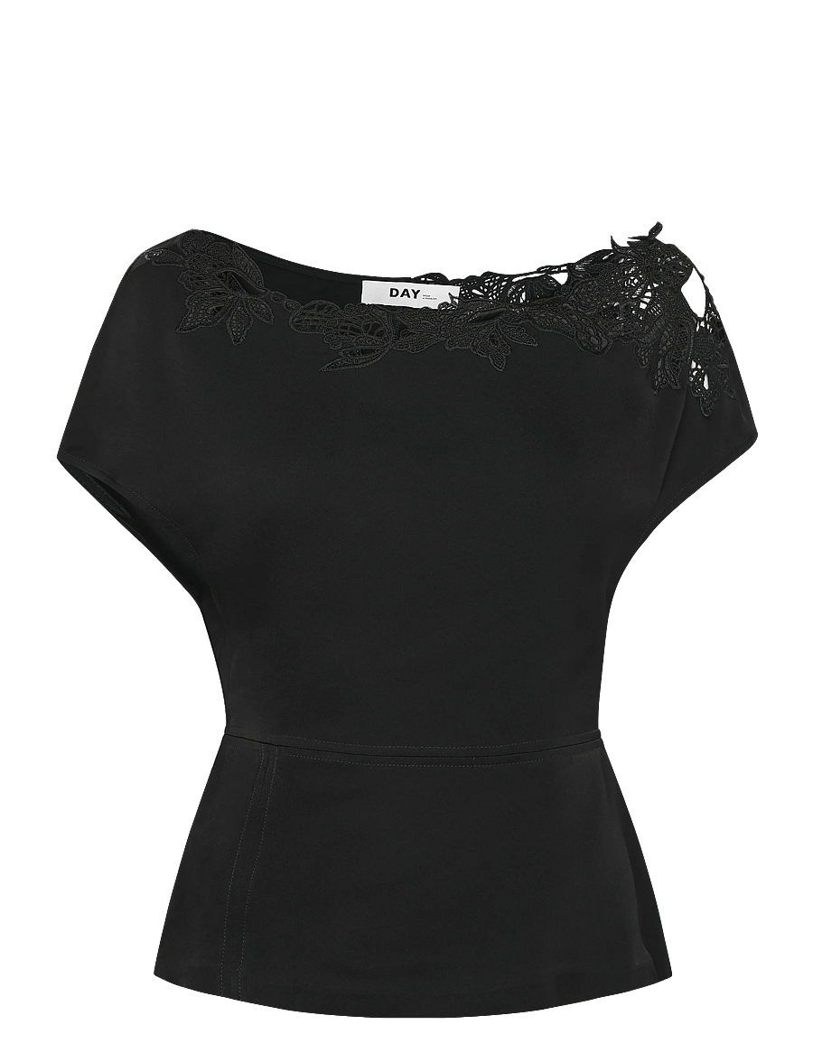 Day Birger et Mikkelsen - Lesto - Matte Crepe - black - 1