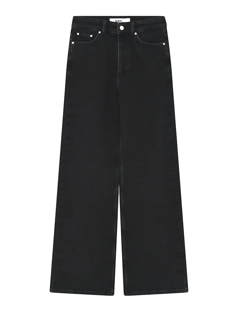 Day Birger et Mikkelsen - Cai - Black Washed Denim Stretch - brede jeans - black - 0