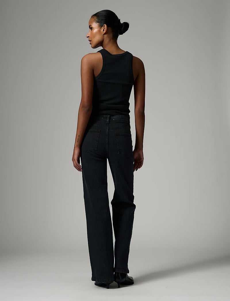 Day Birger et Mikkelsen - Cai - Black Washed Denim Stretch - brede jeans - black - 2