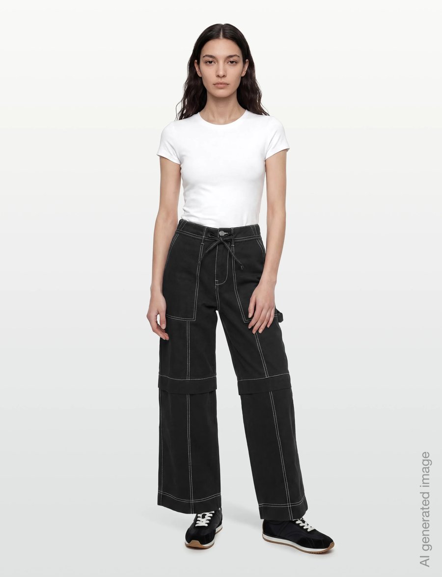Day Birger et Mikkelsen - Scott - Canvas Twill - cargo-hosen - black - 0