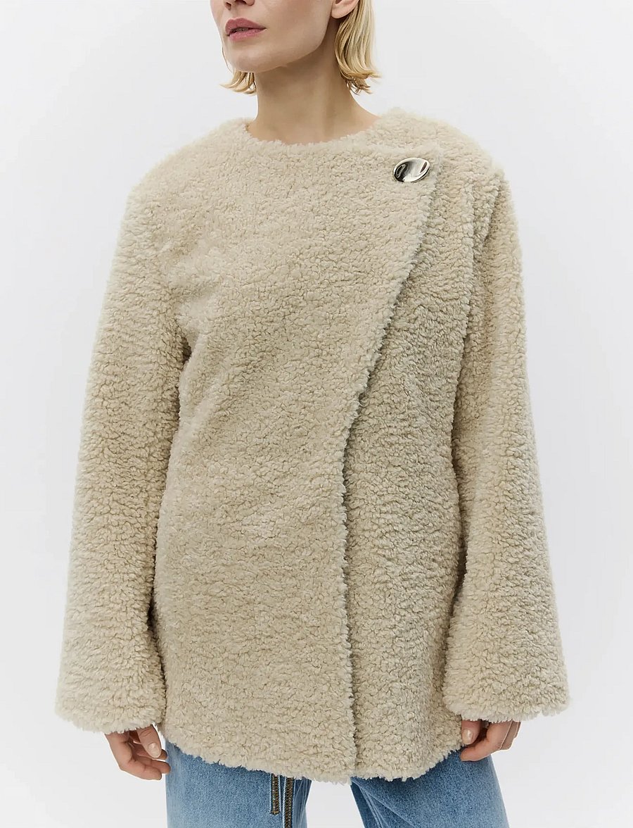 Day Birger et Mikkelsen - Palle - Modern Fluff - utility-jacken - pistachio shell. - 0