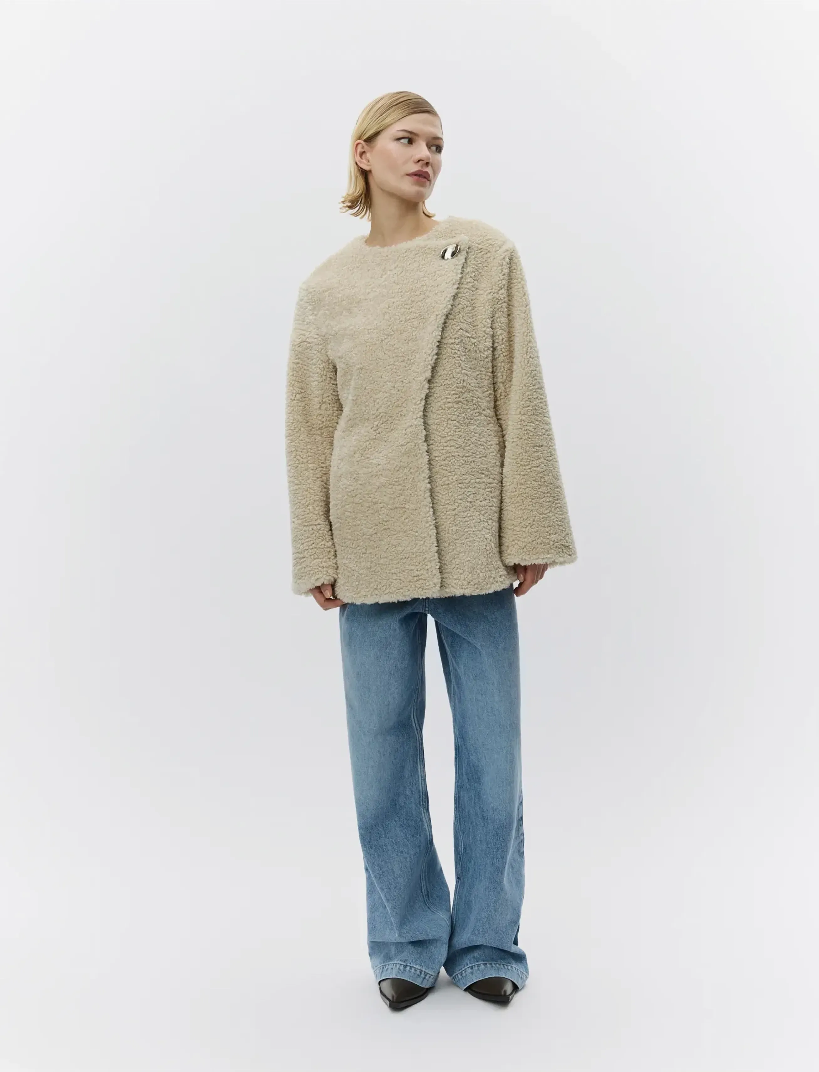 Day Birger et Mikkelsen - Palle - Modern Fluff - utility-jacken - pistachio shell. - 3
