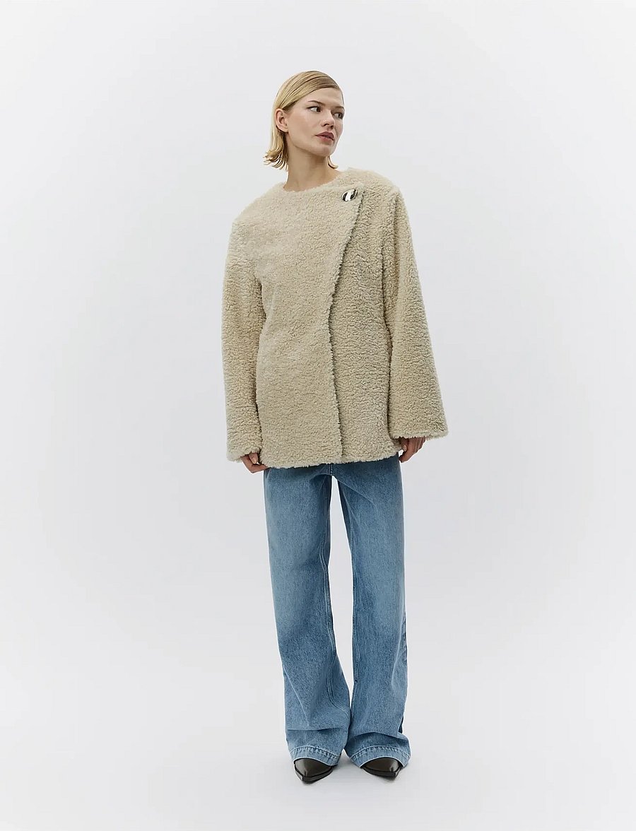 Day Birger et Mikkelsen - Palle - Modern Fluff - utility-jacken - pistachio shell. - 3