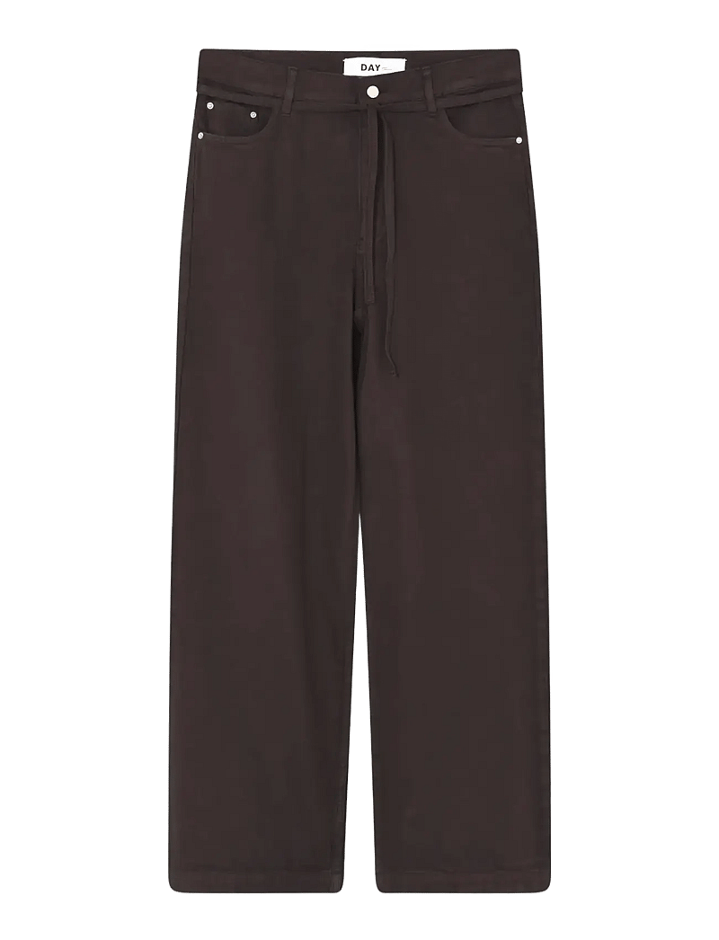 Day Birger et Mikkelsen - Elijah - Soft Canvas Twill - bukser med brede ben - java - 1