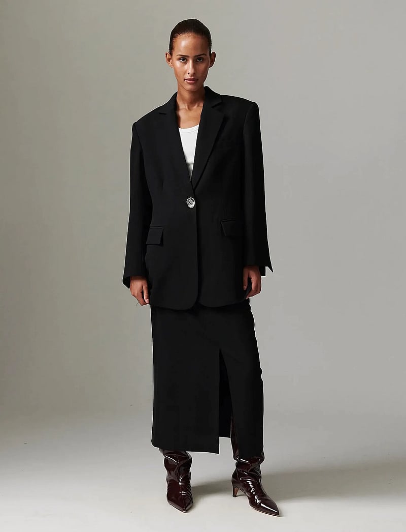 Day Birger et Mikkelsen - Eltona - Classic Gabardine - enkelknäppta kavajer - black - 3