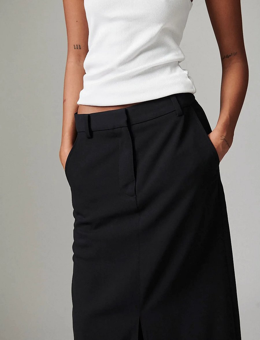 Day Birger et Mikkelsen - Anno - Classic Garbardine - midi kjolar - black - 4