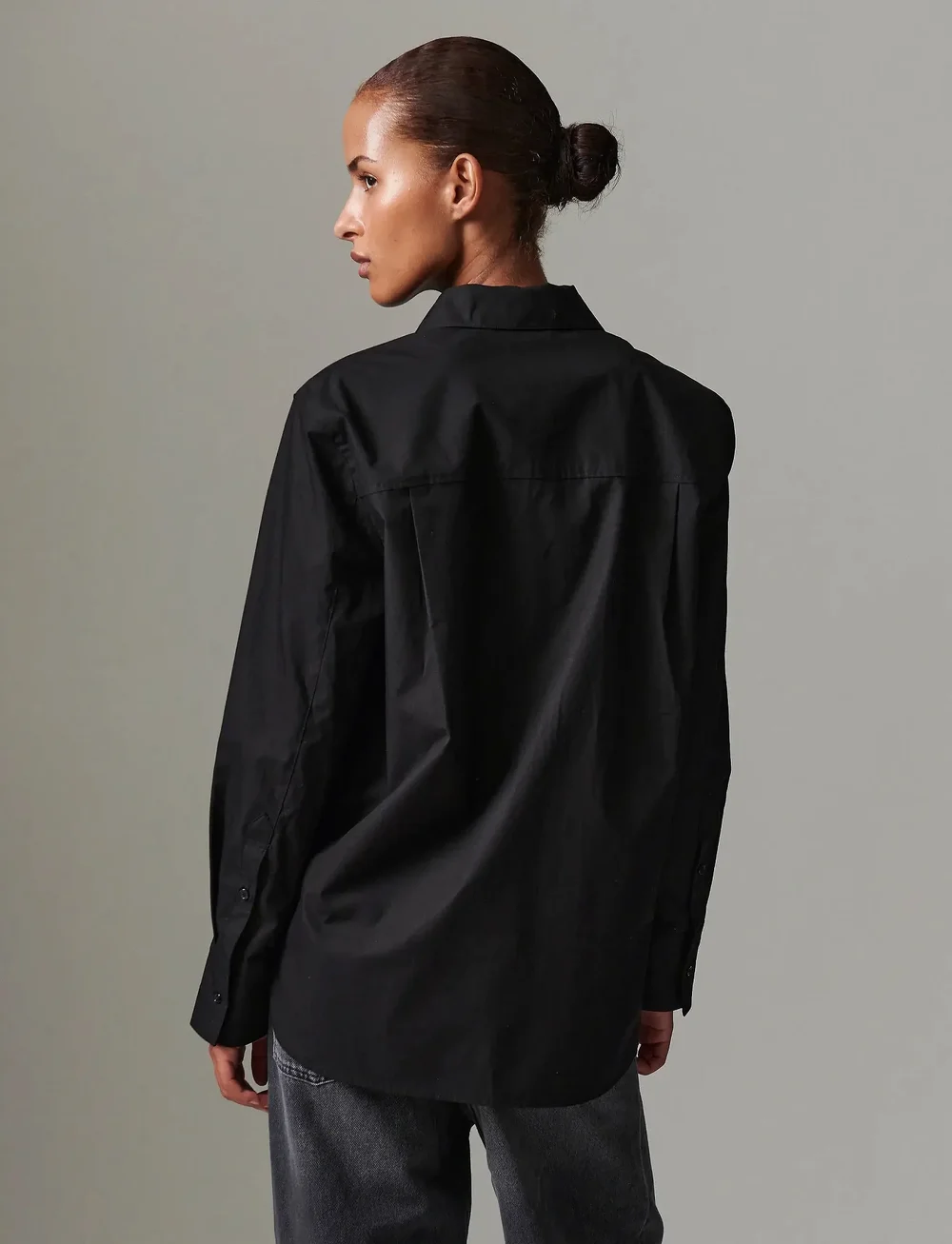 Day Birger et Mikkelsen - Jojo - Poplina - jeanshemden - black - 4