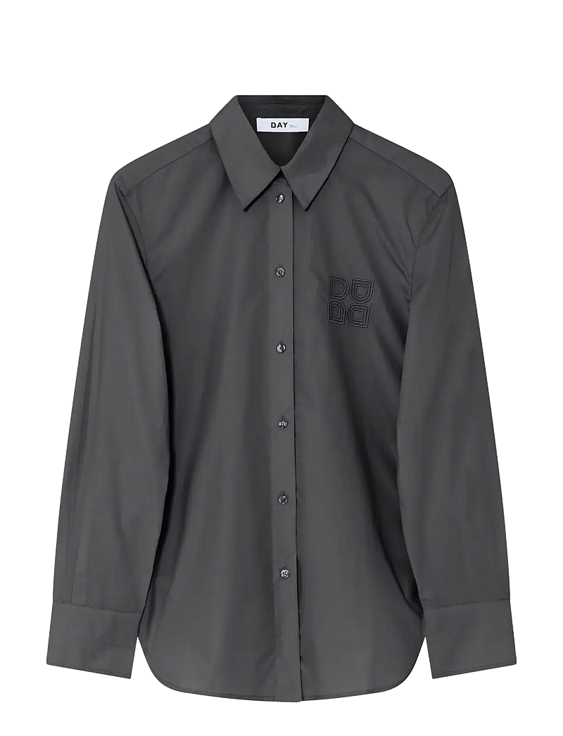 Day Birger et Mikkelsen - Jojo - Poplina - jeansskjortor - black - 1