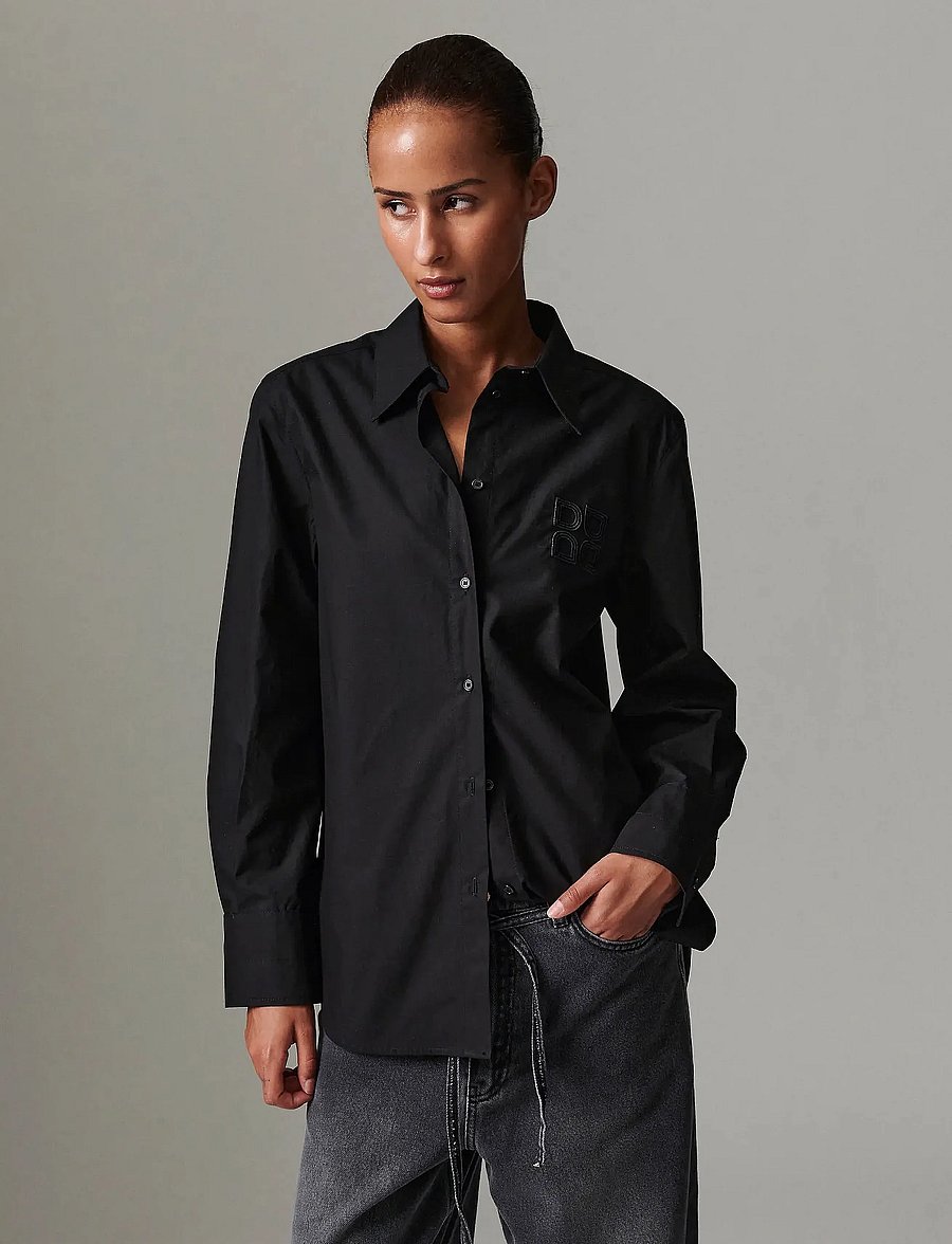 Day Birger et Mikkelsen - Jojo - Poplina - teksasärgid - black - 0