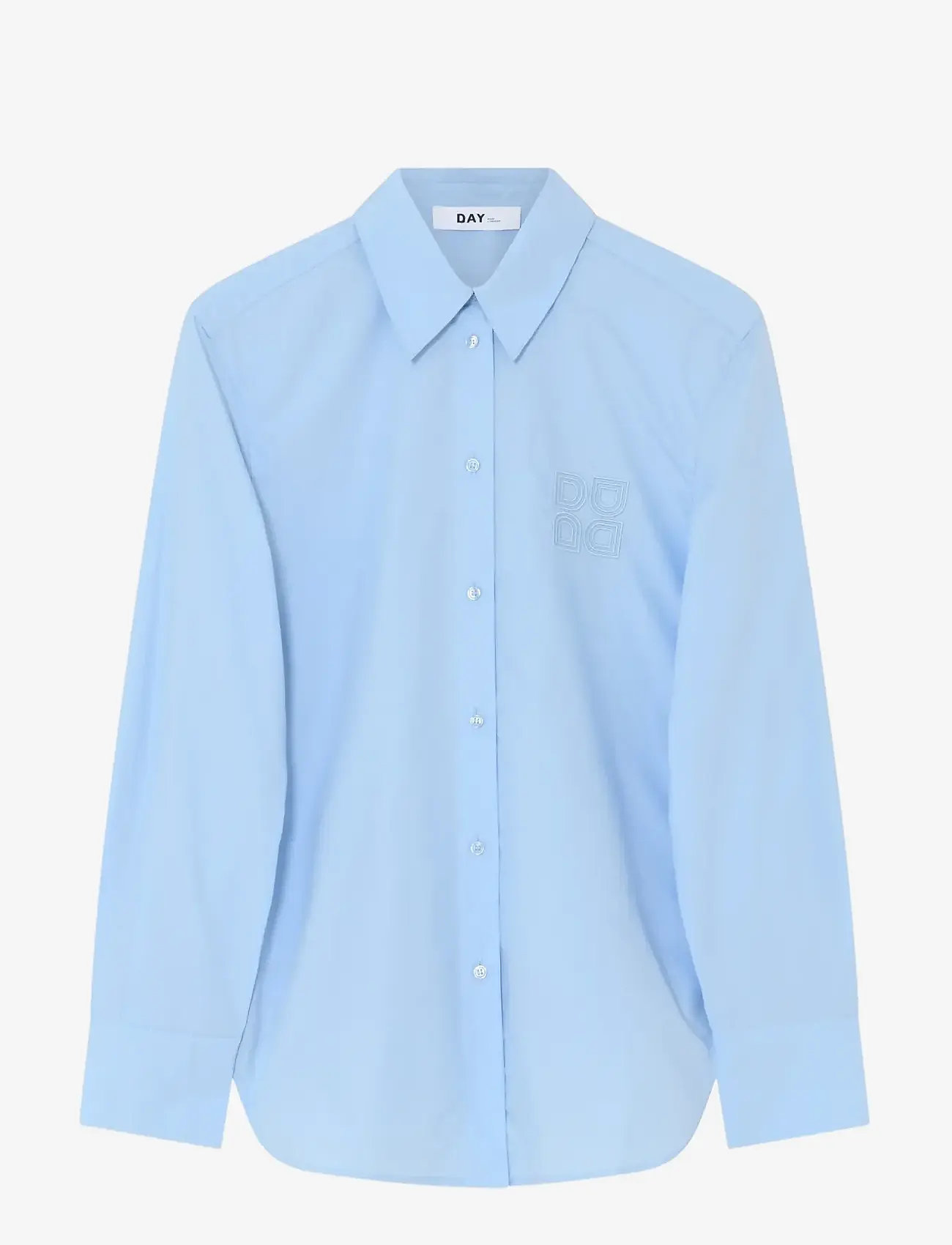 Day Birger et Mikkelsen - Jojo - Poplina - denimskjorter - chambray blue - 1