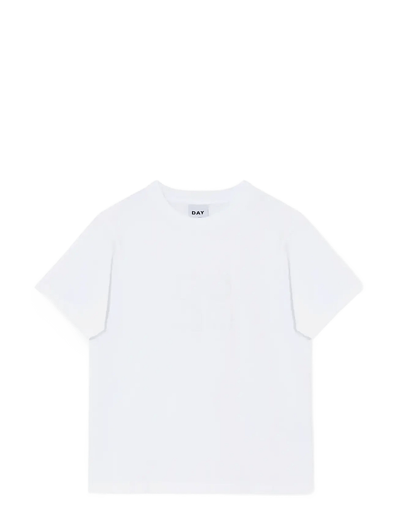 Day Birger et Mikkelsen - Parry Logo- Heavy Jersey - t-shirts - bright white - 0