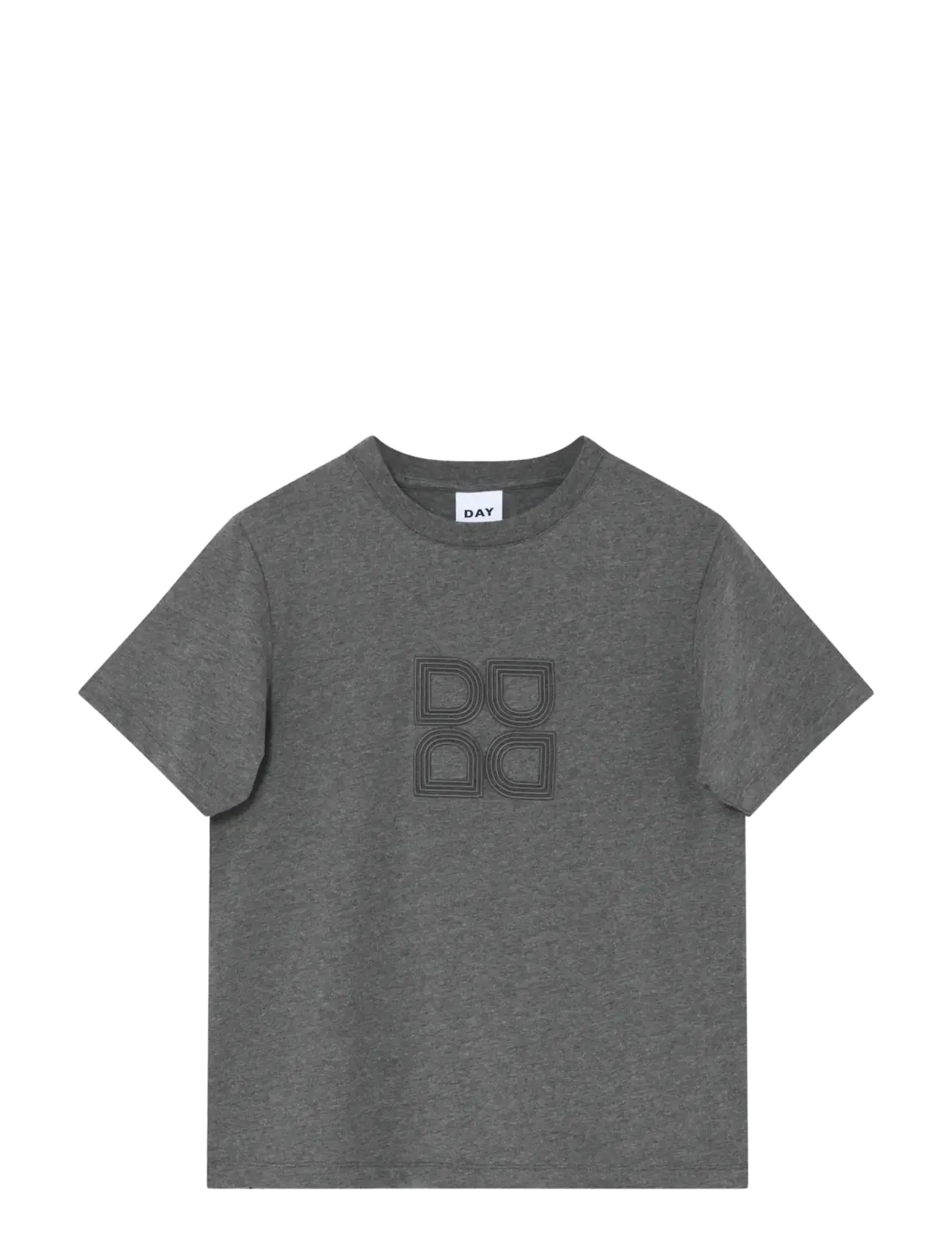 Day Birger et Mikkelsen Parry Logo- Heavy Jersey - Clothing - MEDIUM GREY MELANGE / grey