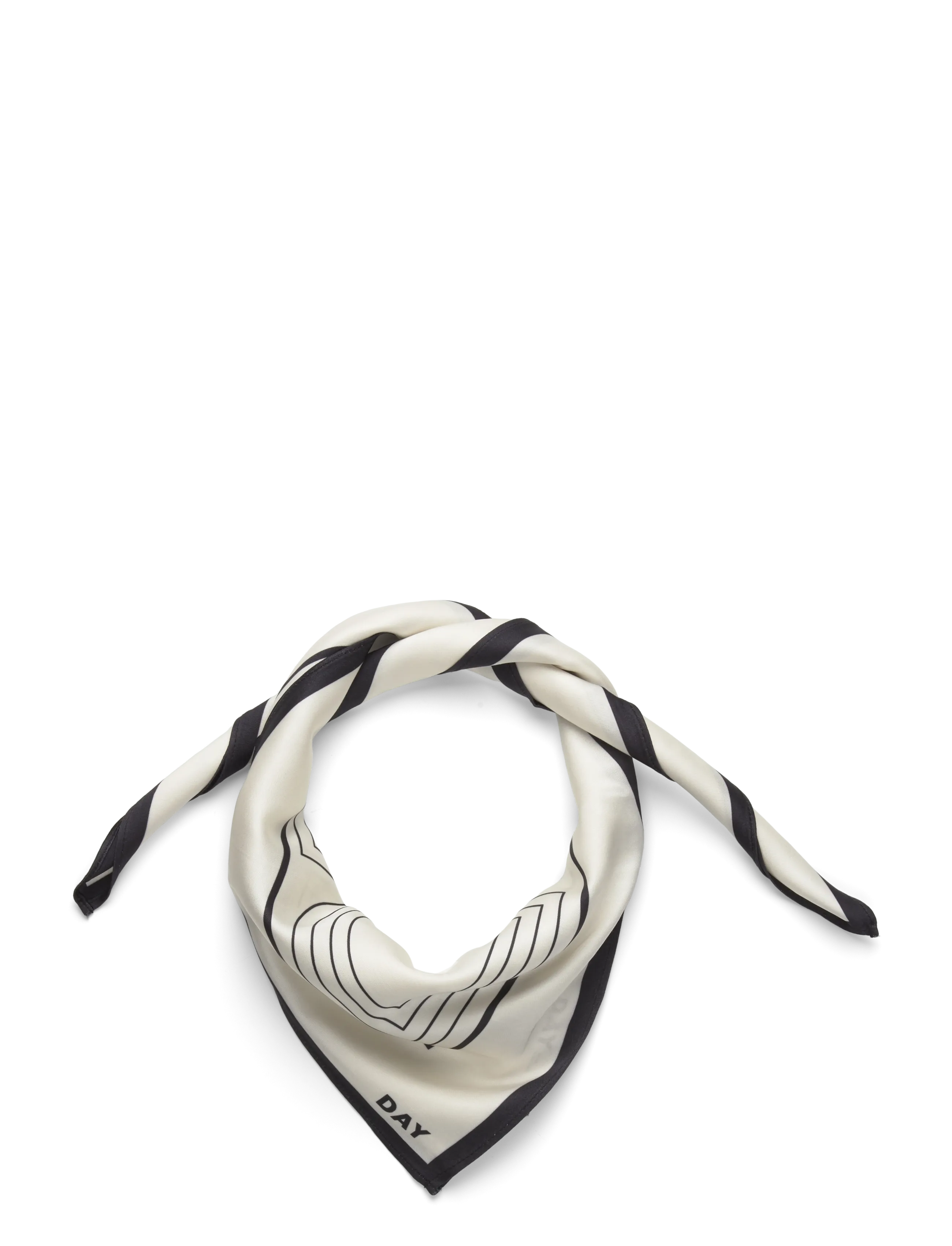 Day Birger et Mikkelsen Sille Small - Daily Scarf - Day Birger et Mikkelsen - VANILLA ICE / white