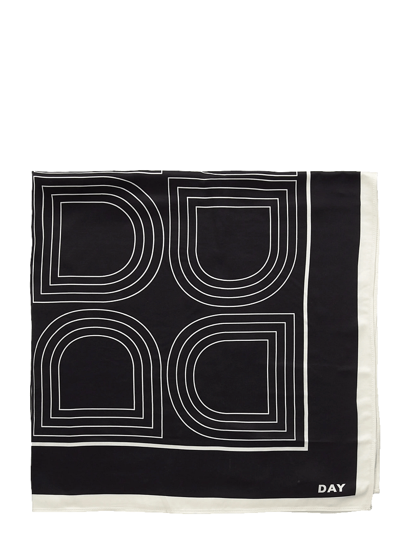 Day Birger et Mikkelsen - Sille Medium - Daily Scarf - modetrender - black - 1