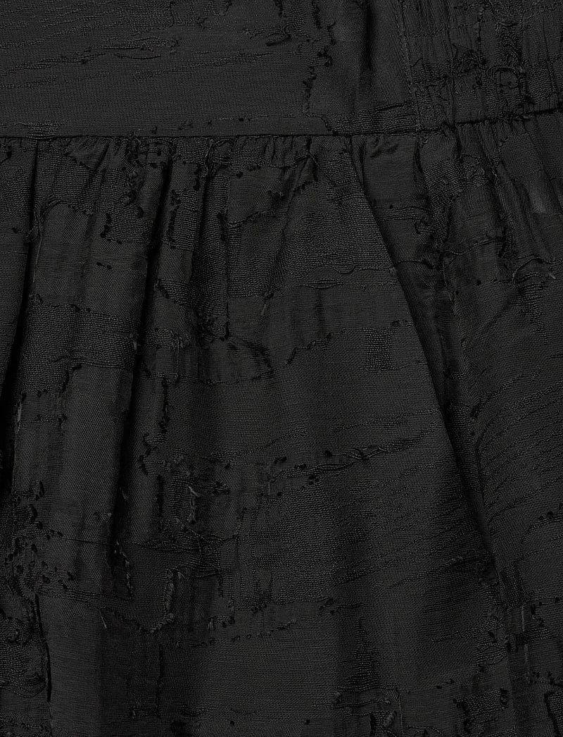 Day Birger et Mikkelsen - Barbo- Jacquard Torn - hosen mit weitem bein - black - 2