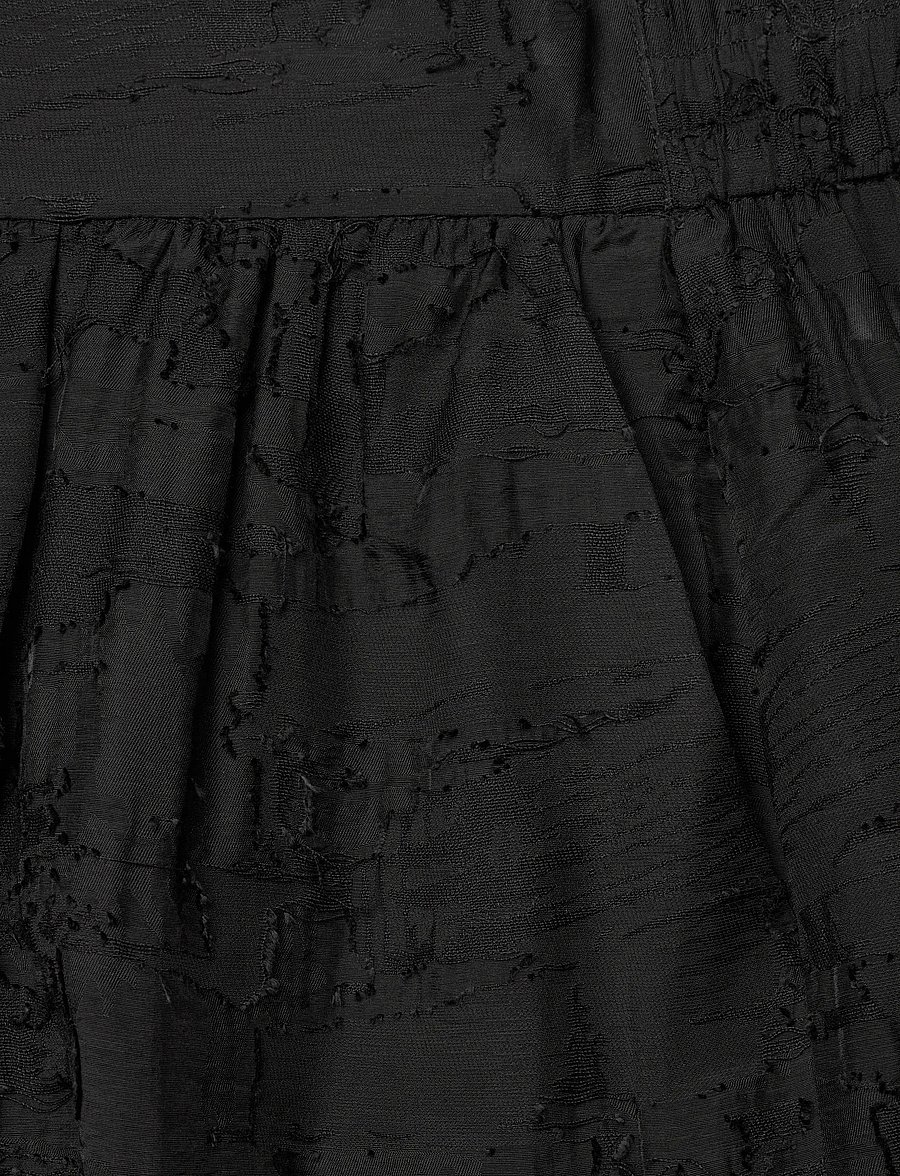 Day Birger et Mikkelsen - Barbo- Jacquard Torn - hosen mit weitem bein - black - 5