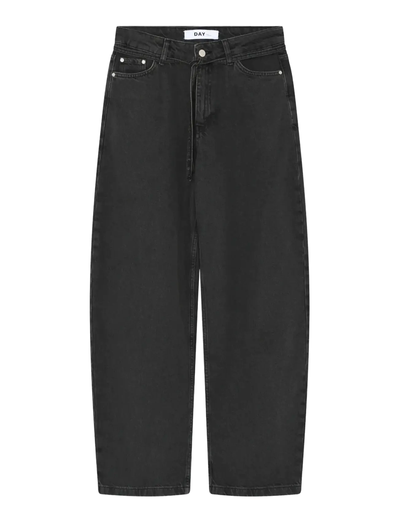 Day Birger et Mikkelsen - Blaire - Black Denim - barrel-farkut - black - 3