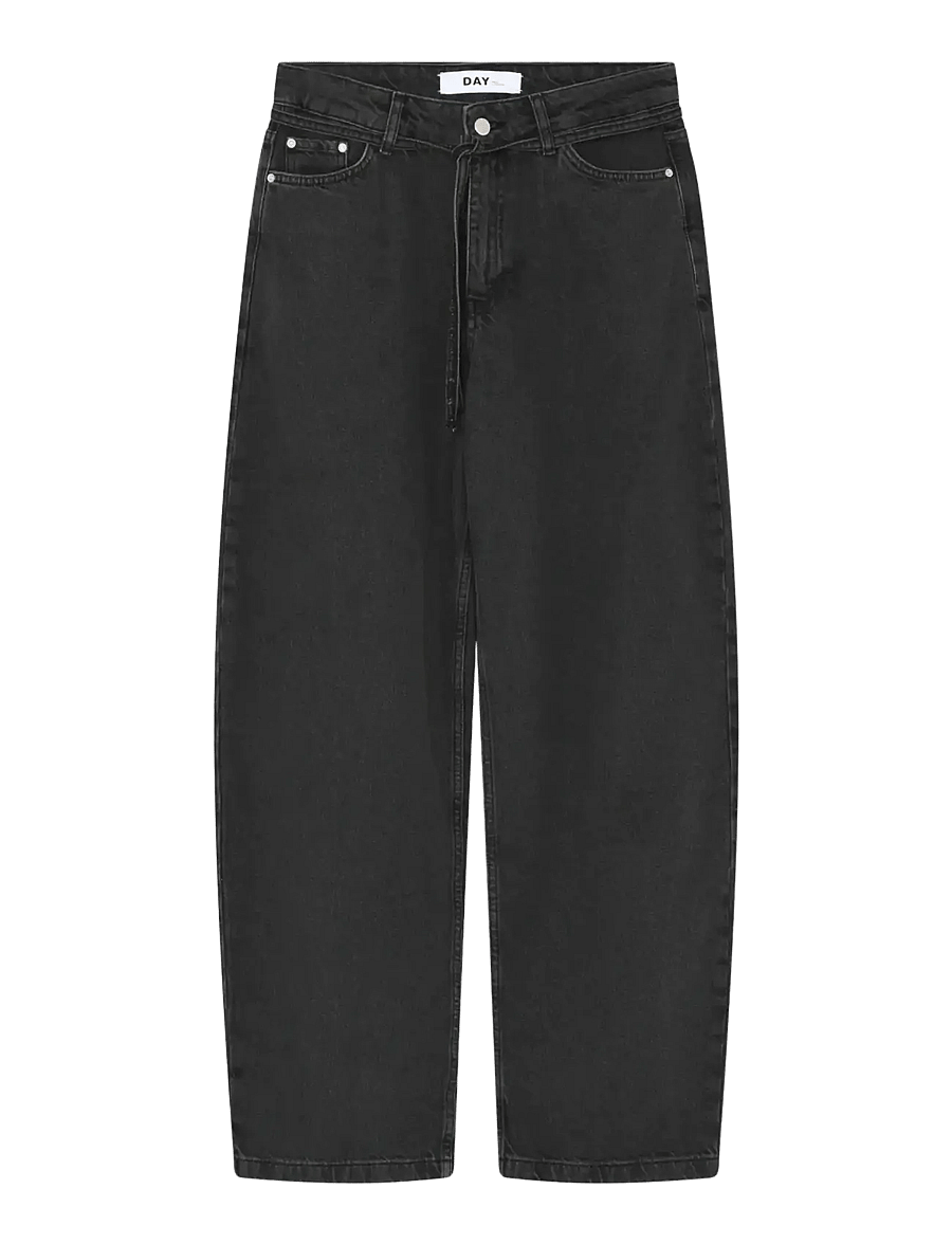 Day Birger et Mikkelsen - Blaire - Black Denim - barrel-farkut - black - 3
