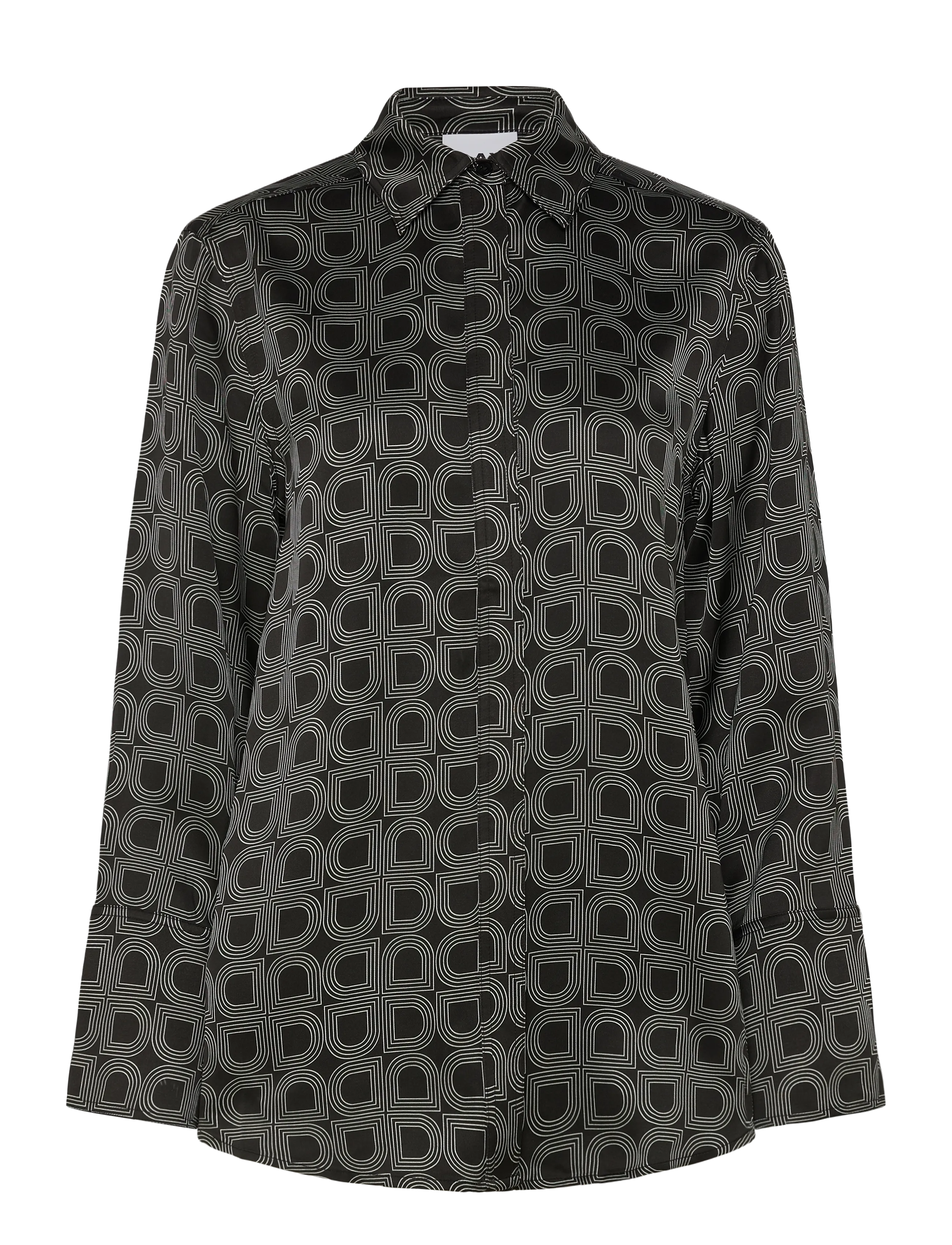 Day Birger et Mikkelsen Plymo- Fluid Viscose - Transitional Layering - BLACK / black