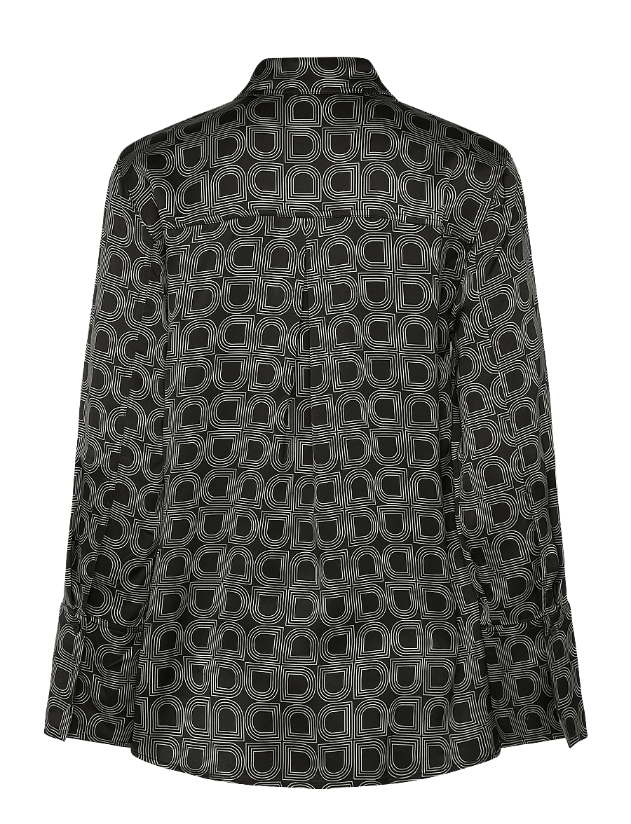 Day Birger et Mikkelsen - Plymo- Fluid Viscose - denimskjorter - black - 2