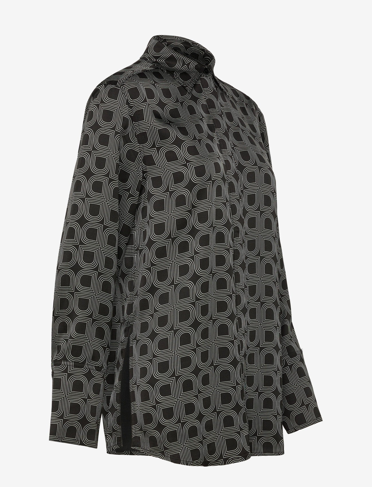 Day Birger et Mikkelsen - Plymo- Fluid Viscose - denim shirts - black - 3