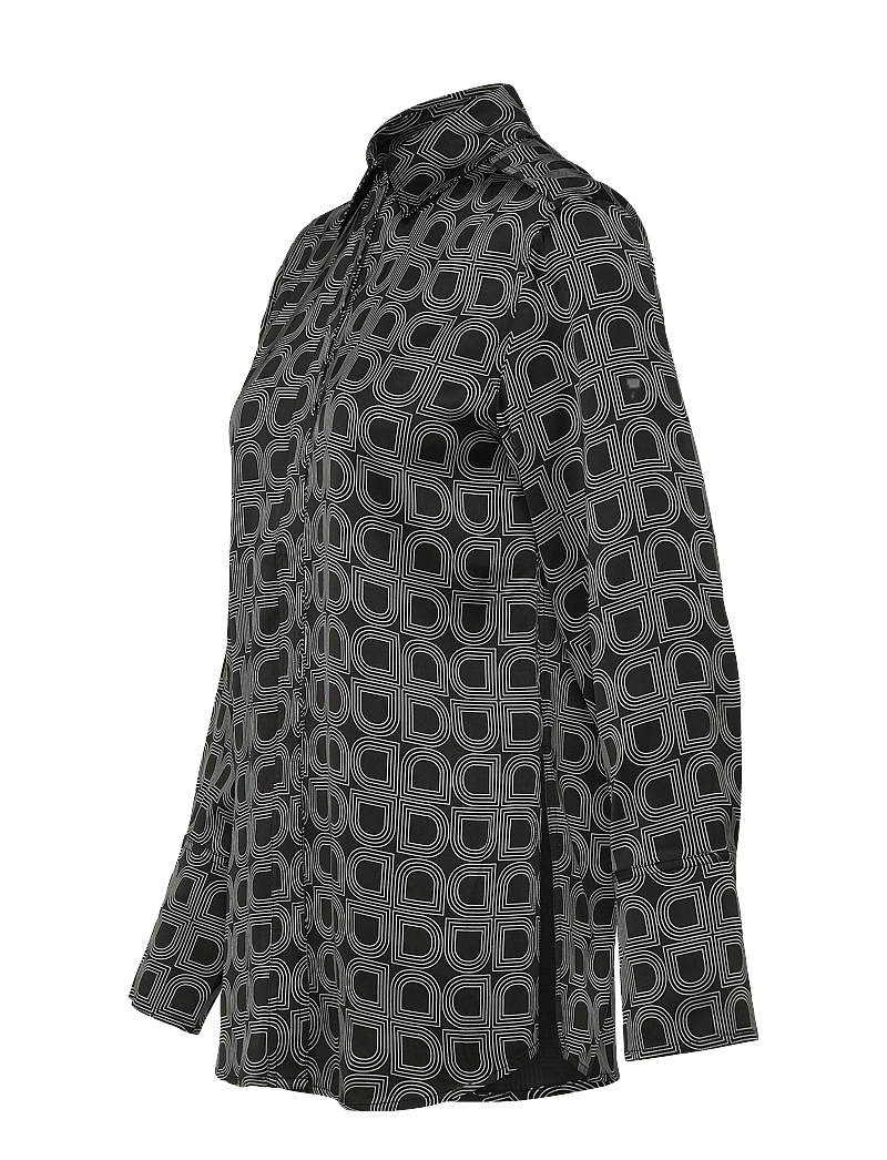 Day Birger et Mikkelsen - Plymo- Fluid Viscose - denim shirts - black - 4