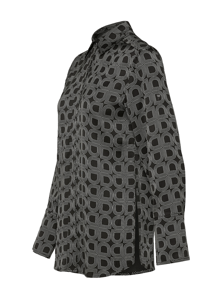 Day Birger et Mikkelsen - Plymo- Fluid Viscose - denimskjorter - black - 4
