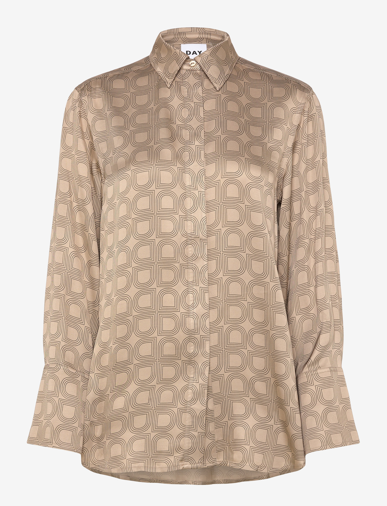 Day Birger et Mikkelsen - Plymo- Fluid Viscose - teksasärgid - humus - 1