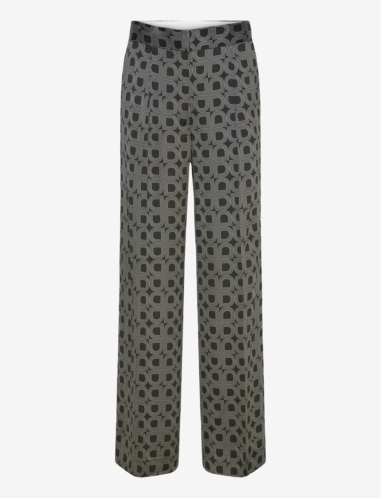 Day Birger et Mikkelsen - Phoebe - Fluid Viscose - laia säärega püksid - black - 1