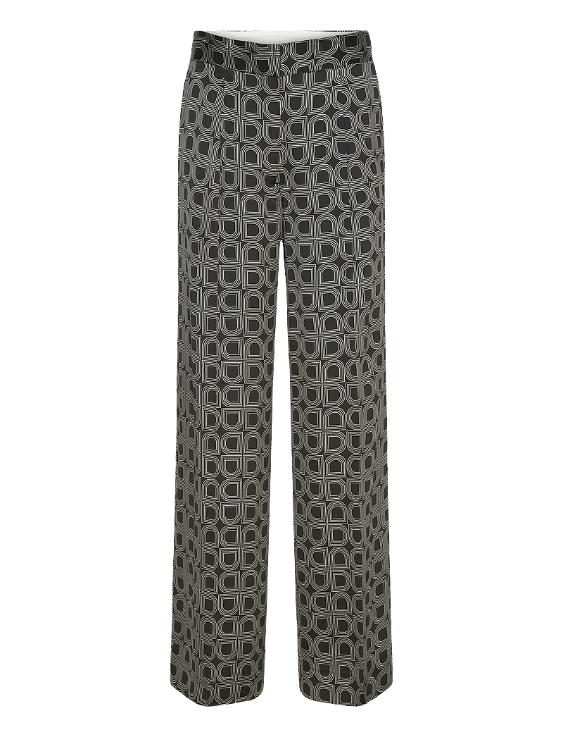 Day Birger et Mikkelsen - Phoebe - Fluid Viscose - laia säärega püksid - black - 1