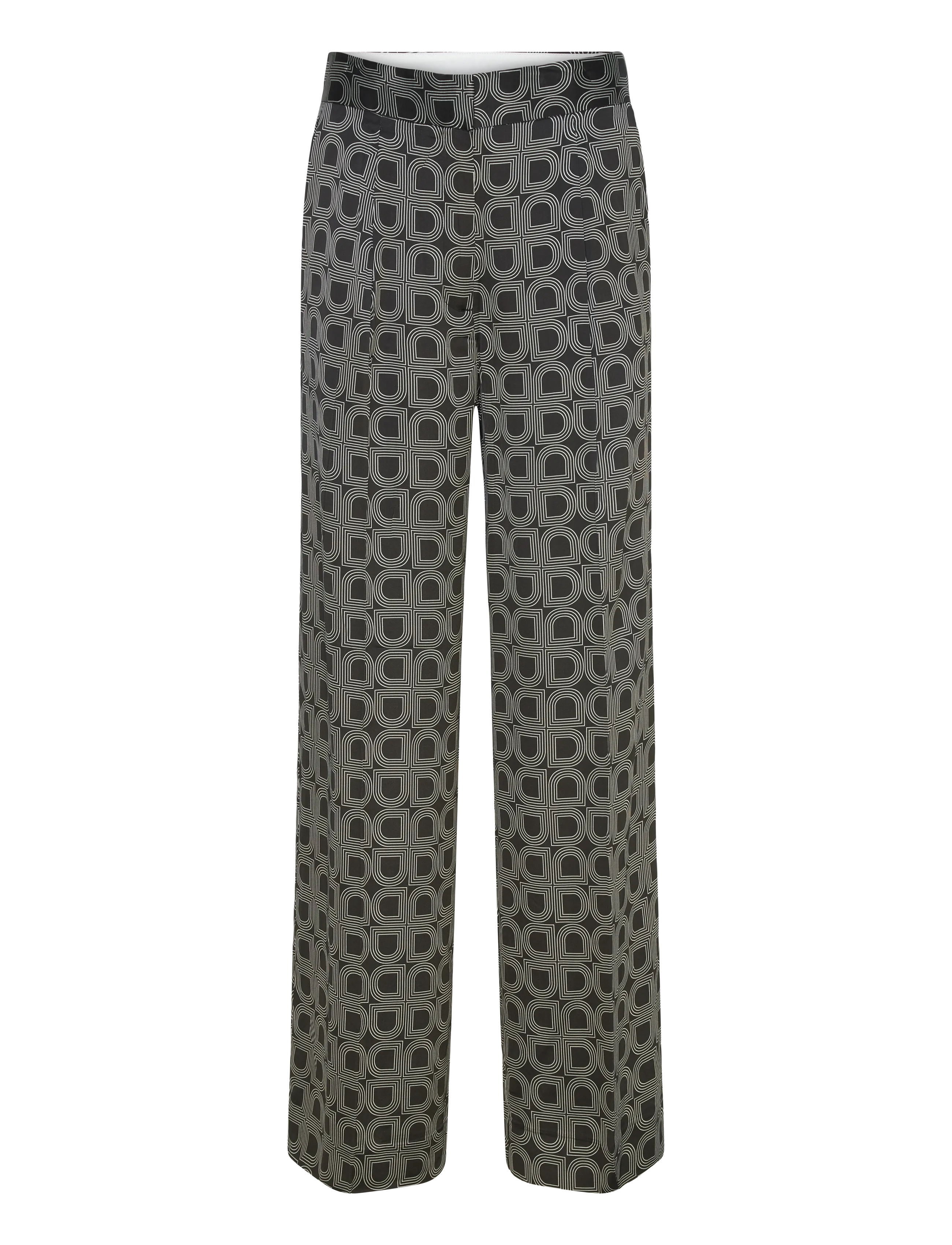 Day Birger et Mikkelsen - Phoebe - Fluid Viscose - laia säärega püksid - black - 1