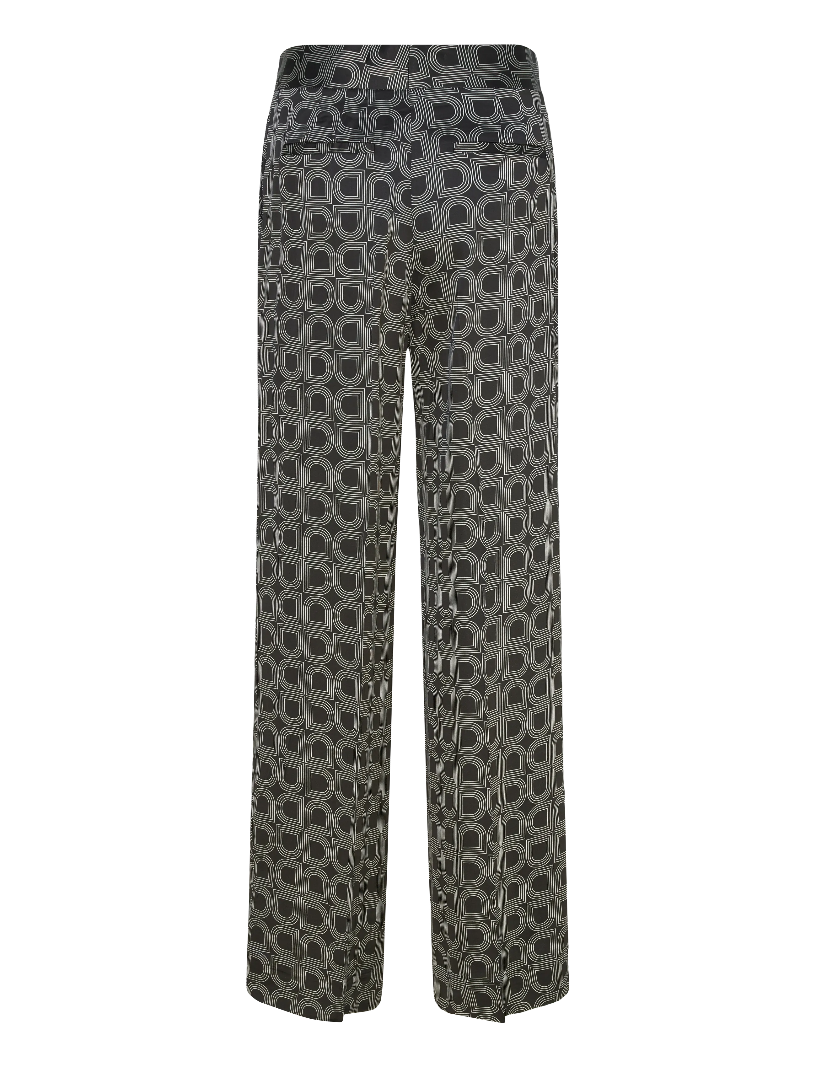 Day Birger et Mikkelsen - Phoebe - Fluid Viscose - laia säärega püksid - black - 2