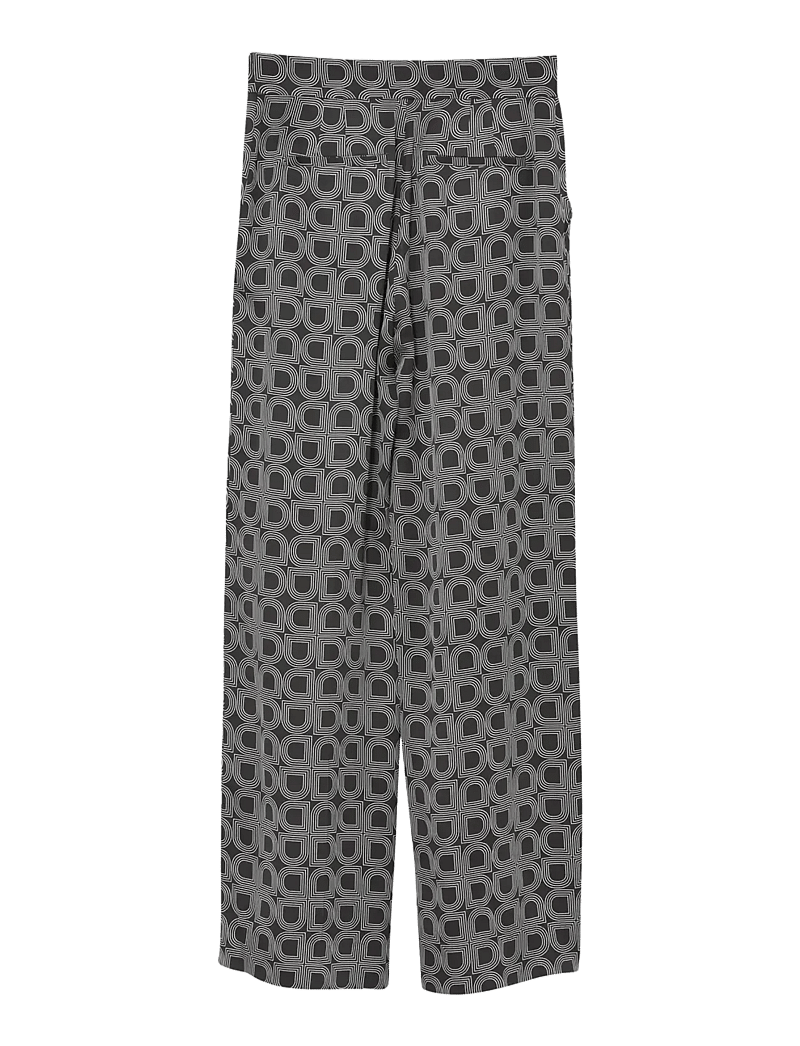 Day Birger et Mikkelsen - Phoebe - Fluid Viscose - laia säärega püksid - black - 3