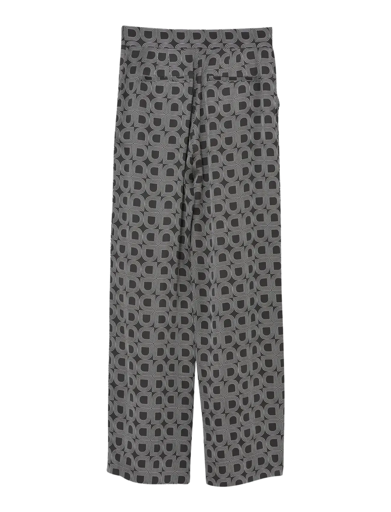 Day Birger et Mikkelsen - Phoebe - Fluid Viscose - laia säärega püksid - black - 3