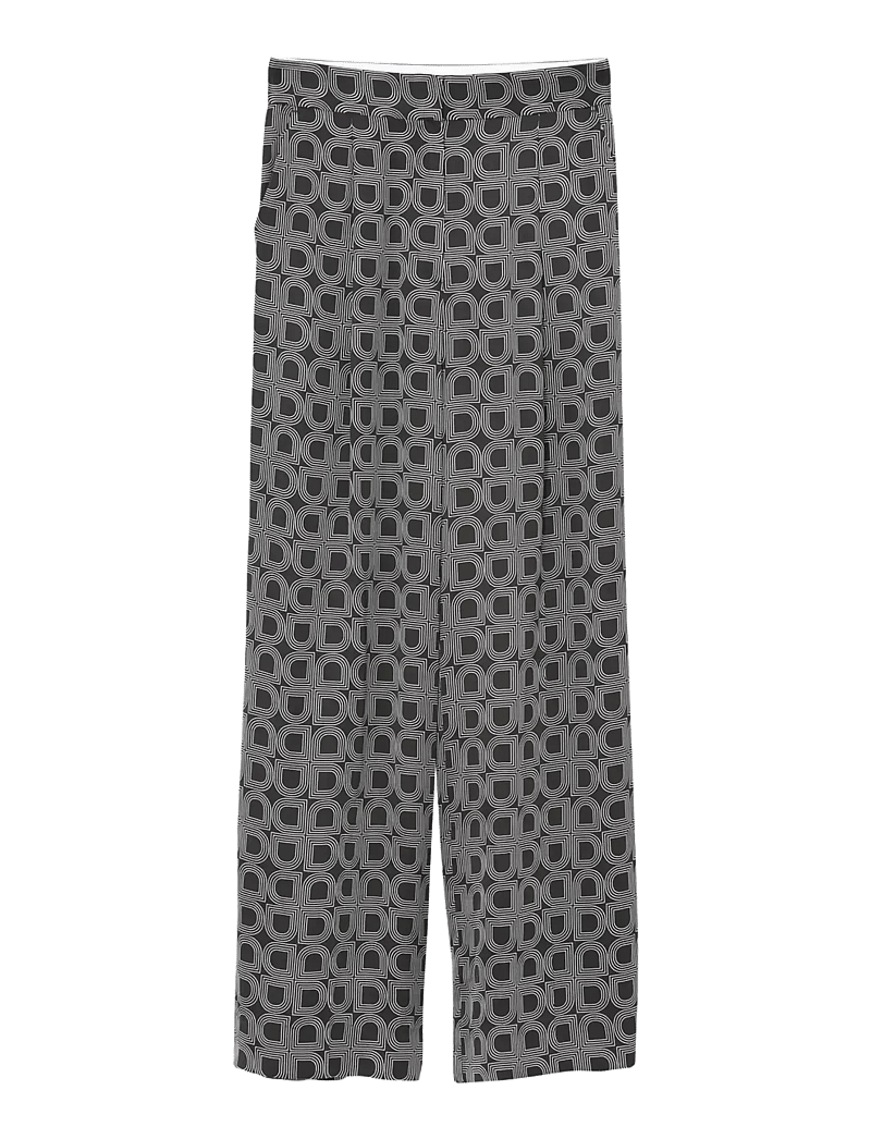 Day Birger et Mikkelsen - Phoebe - Fluid Viscose - laia säärega püksid - black - 4