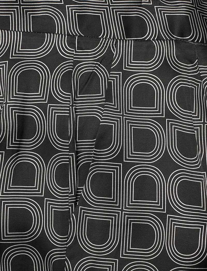 Day Birger et Mikkelsen - Phoebe - Fluid Viscose - laia säärega püksid - black - 5