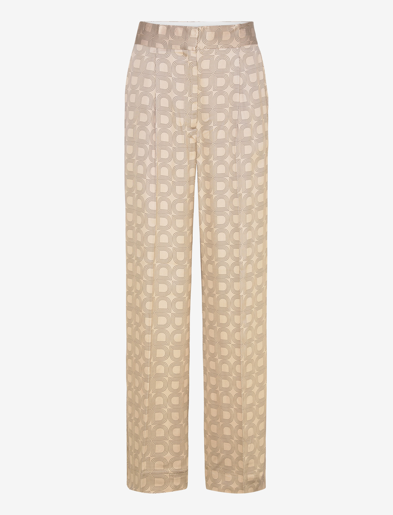 Day Birger et Mikkelsen - Phoebe - Fluid Viscose - hosen mit weitem bein - humus - 1