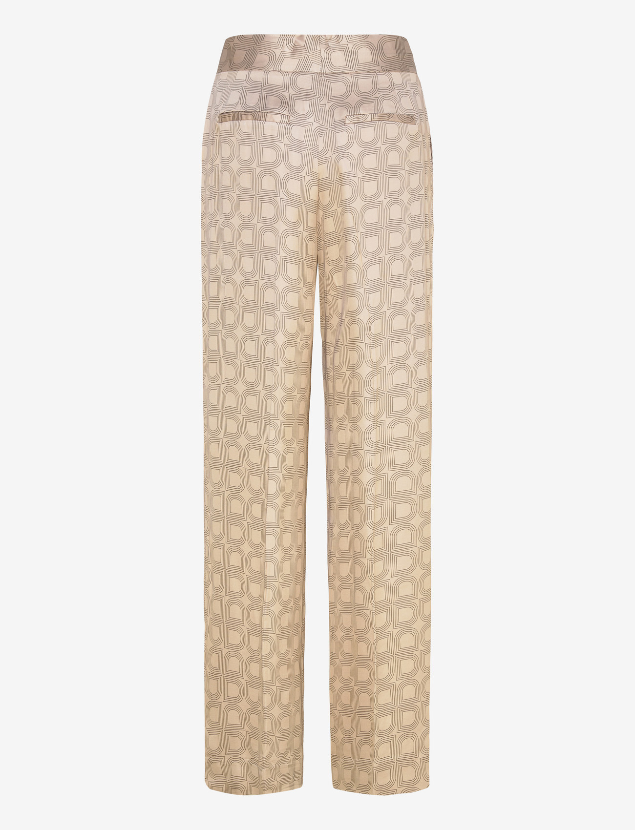 Day Birger et Mikkelsen - Phoebe - Fluid Viscose - hosen mit weitem bein - humus - 2