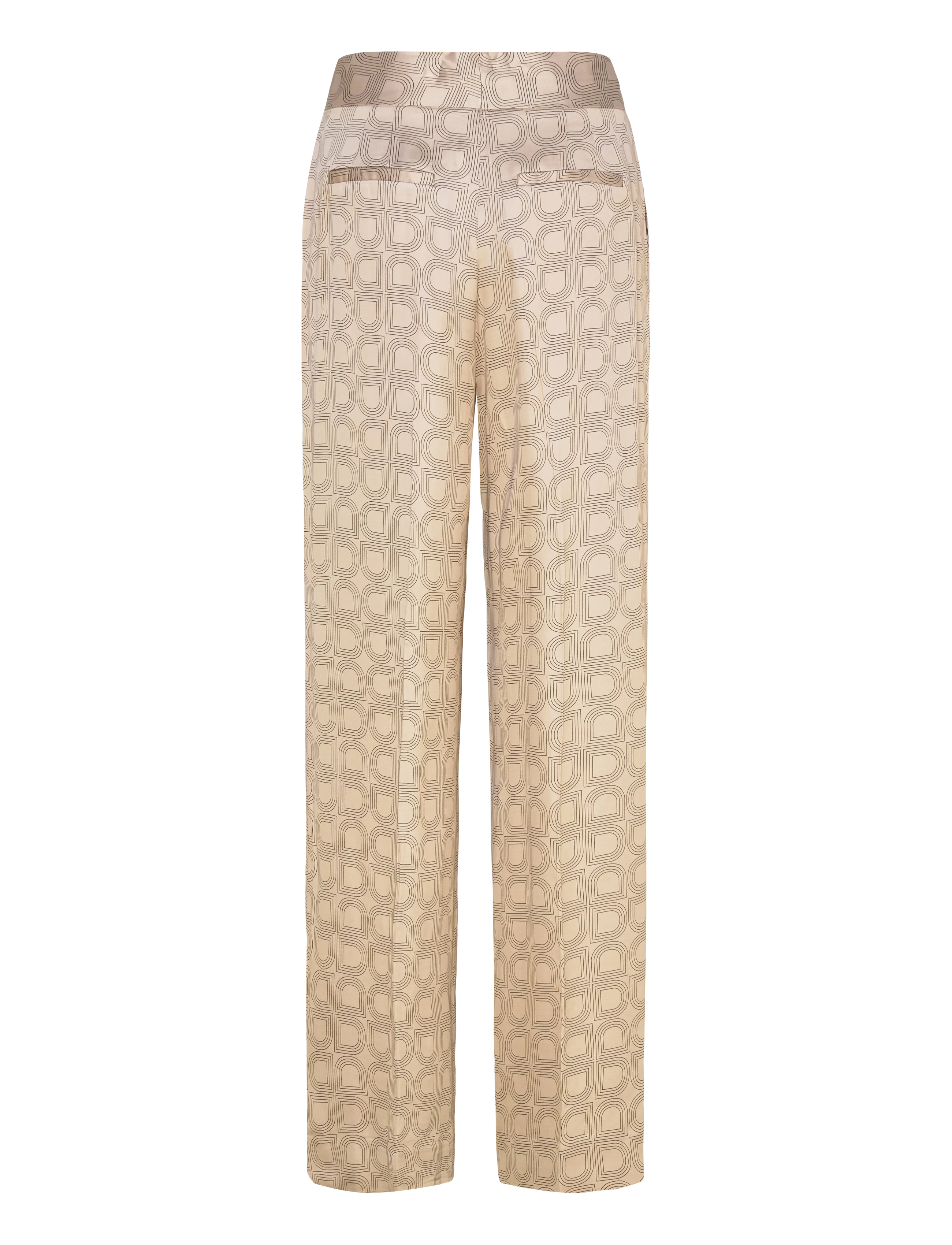 Day Birger et Mikkelsen - Phoebe - Fluid Viscose - bukser med brede ben - humus - 2