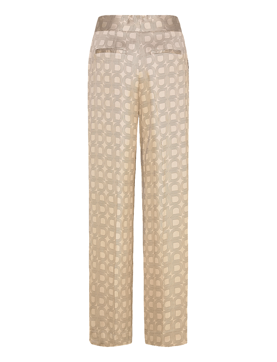 Day Birger et Mikkelsen - Phoebe - Fluid Viscose - vida byxor - humus - 2