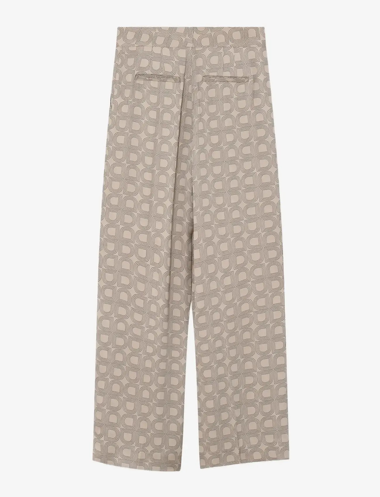 Day Birger et Mikkelsen - Phoebe - Fluid Viscose - hosen mit weitem bein - humus - 3