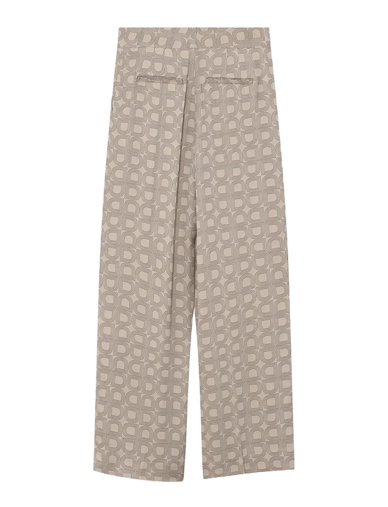 Day Birger et Mikkelsen - Phoebe - Fluid Viscose - laia säärega püksid - humus - 3